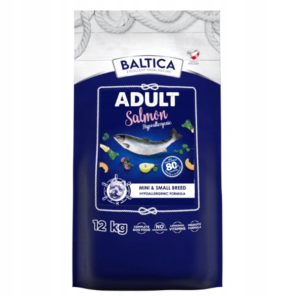 Baltica Hypoallergenic Losos Xs/s 12 kg Krmivo pro dospělé psy