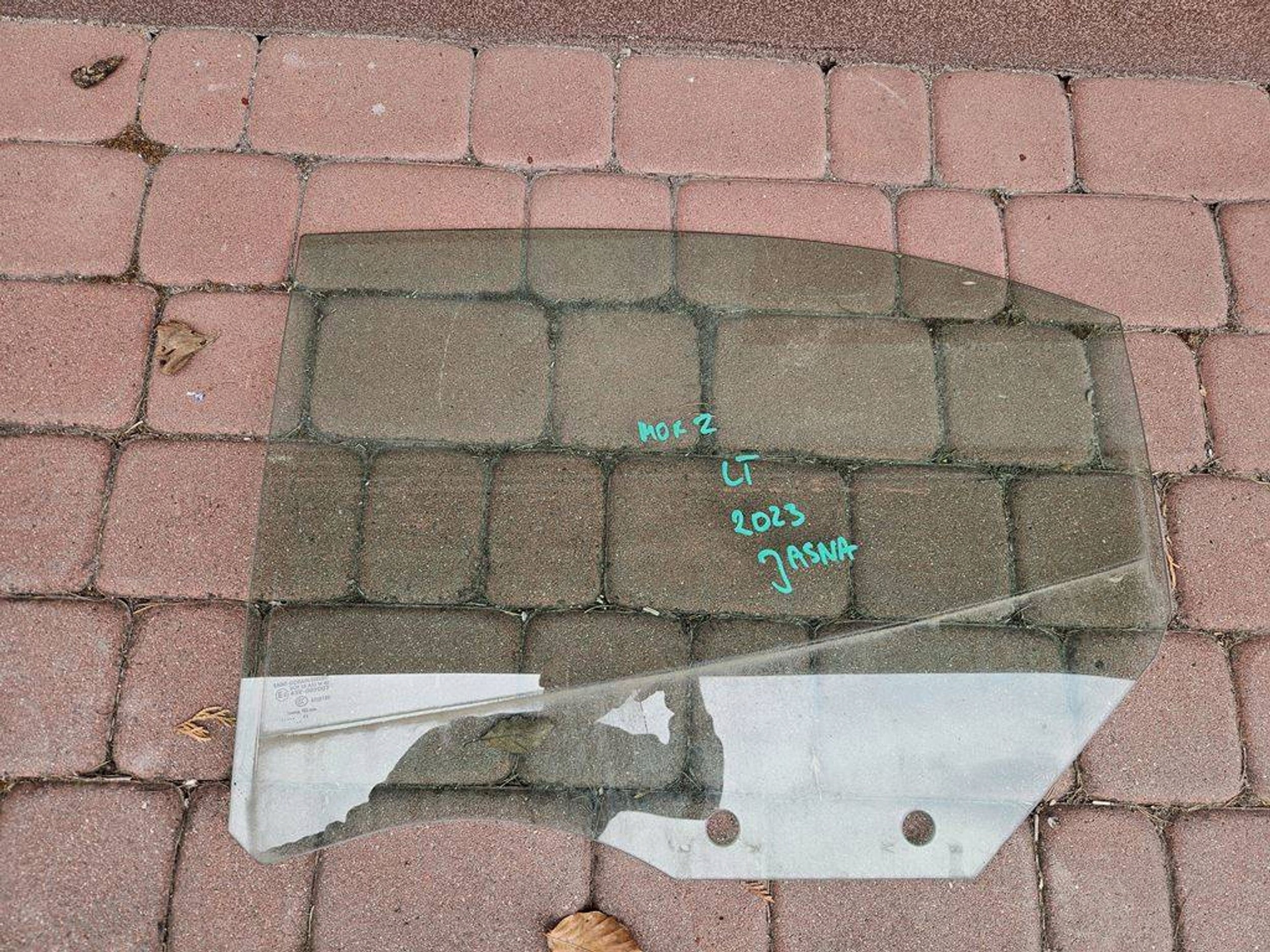 window rear part rear left jasna 2023r Opel Mokka B 2 II