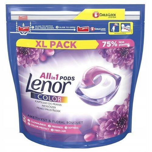 

Lenor All-in-1 Amethyst kapsułki prania 44 szt