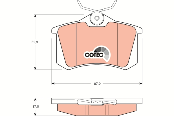 TARCZE I KLOCKI TYŁ VW PASSAT B5 96- 245X10 TRW Stan opakowania oryginalne