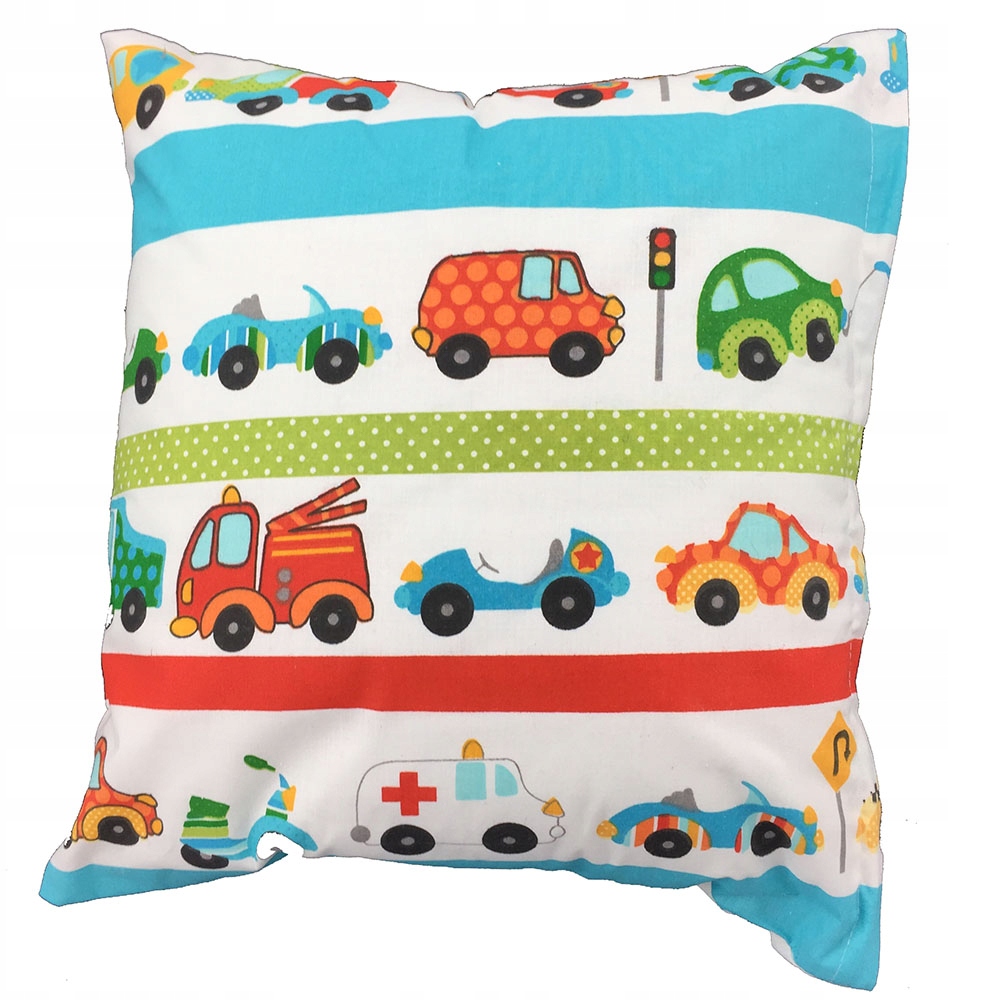 

Poszewka 40x40 Auta Samochody obustronna