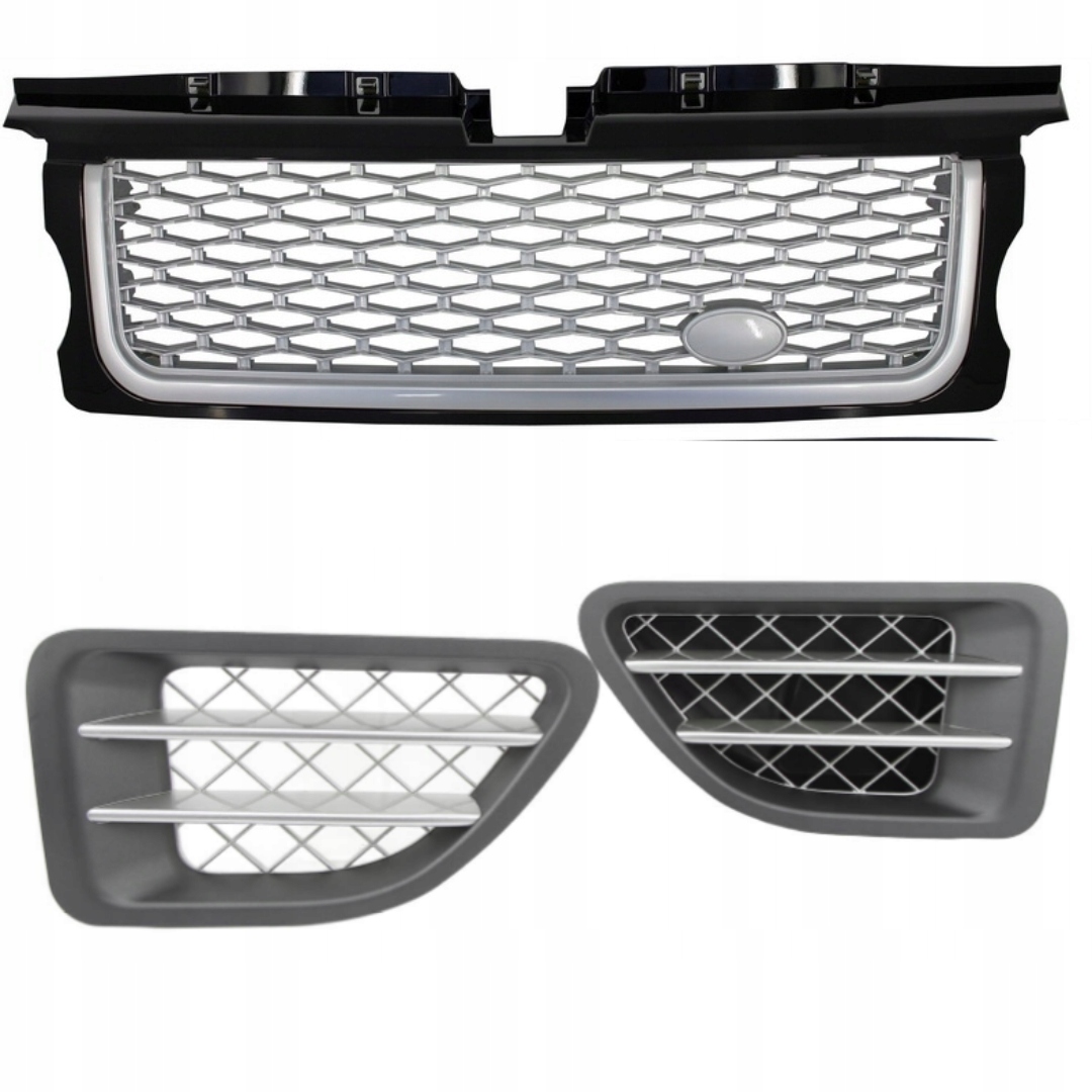 Range Rover Sport L320 2005-2008 Středová Atrapa A Přívody Vzduchu Sada