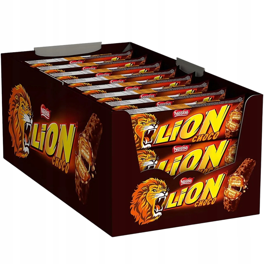 Levně Lion oplatka s karamelem a mléčnou čokoládou 42 g x 40 kusů