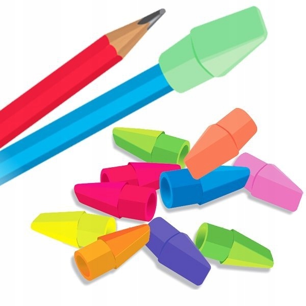 

Gumka do mazania na ołówek 10 sztuk Colorino Kids