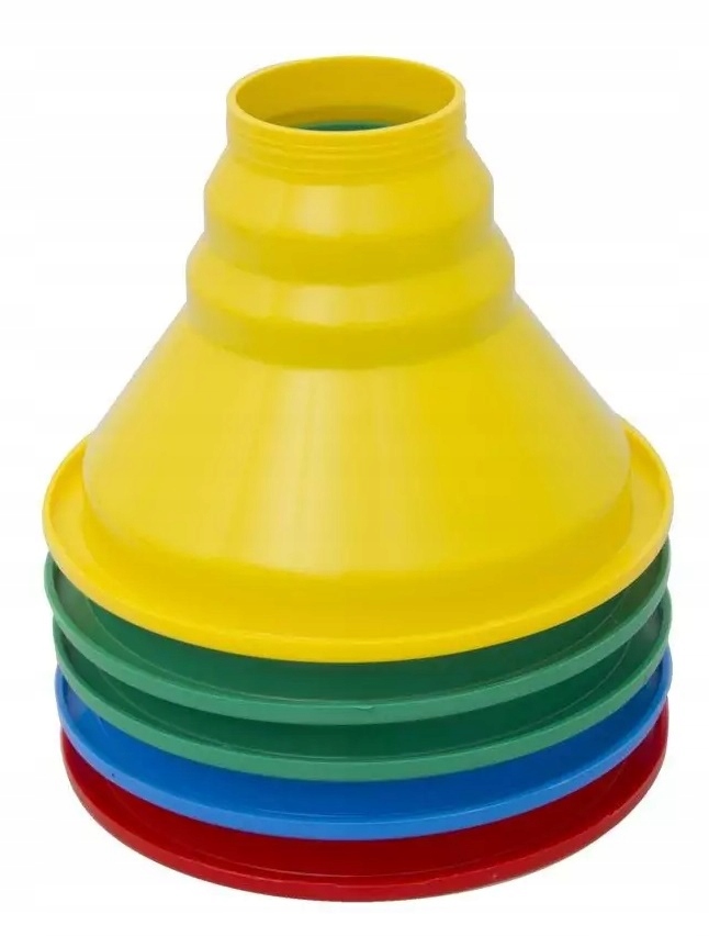 Lejek plastikowy kuchenny do przetworów słoików duży 15 cm mix kolor Kod producenta OD8332