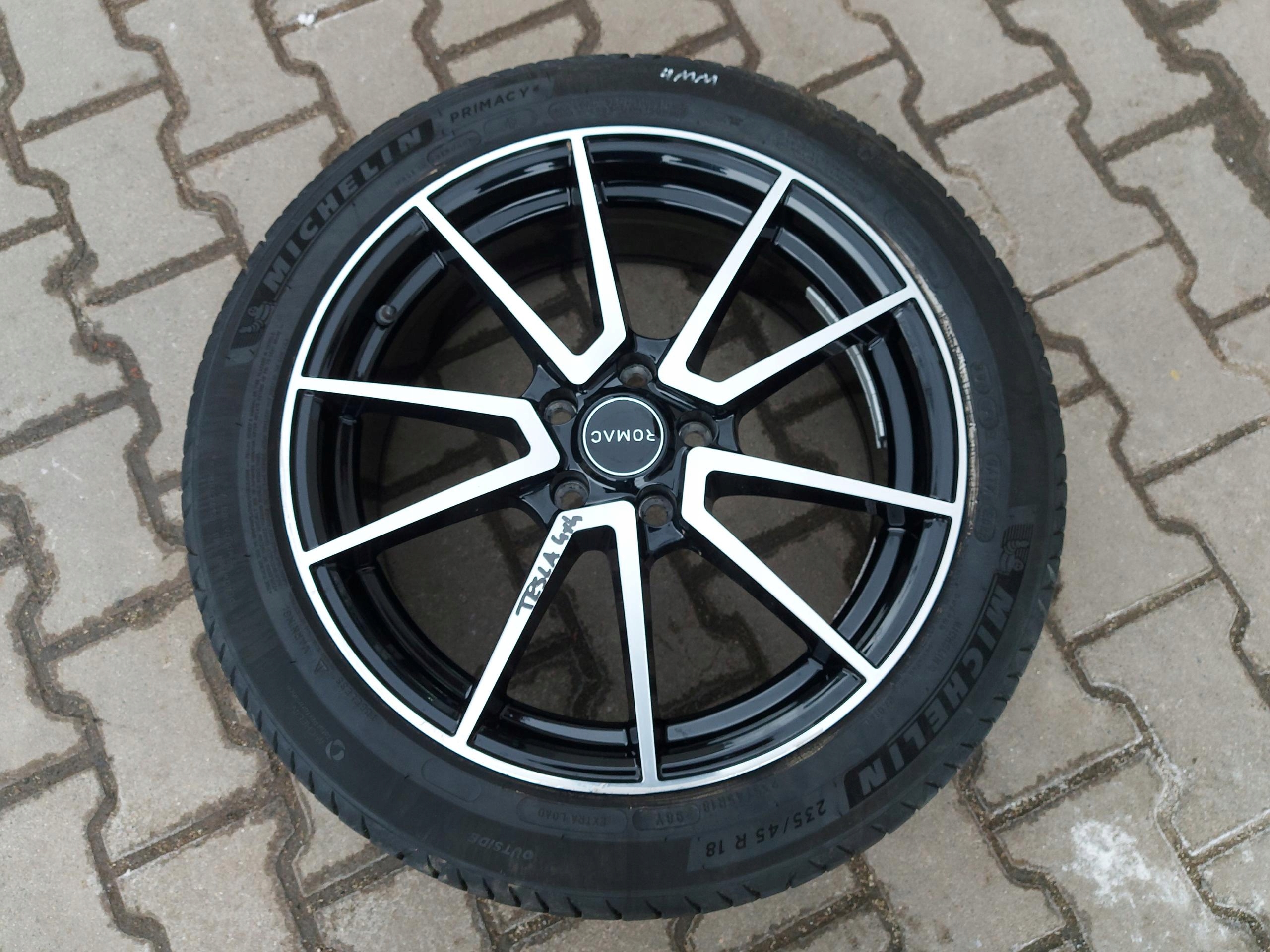 TESLA MODEL 3 discs aluminium wheels 235/45/18