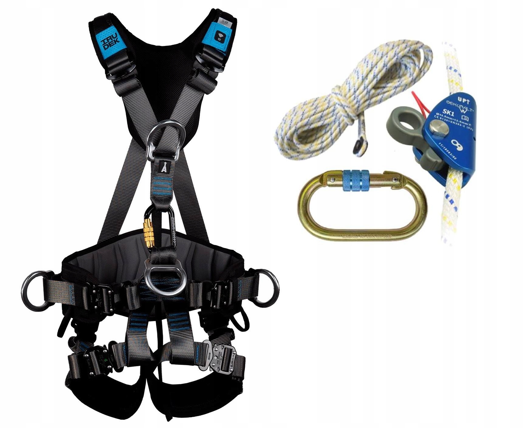 Zestaw asekuracyjny Fotowoltaika Irudek Expert 3 Pro Linostop 20m