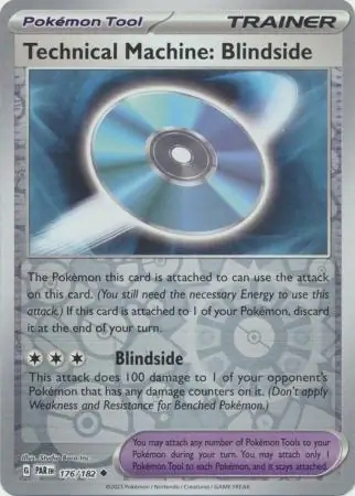 Technical Machine: Blindside (par 176/266) Reverse Holo Paradox Rift