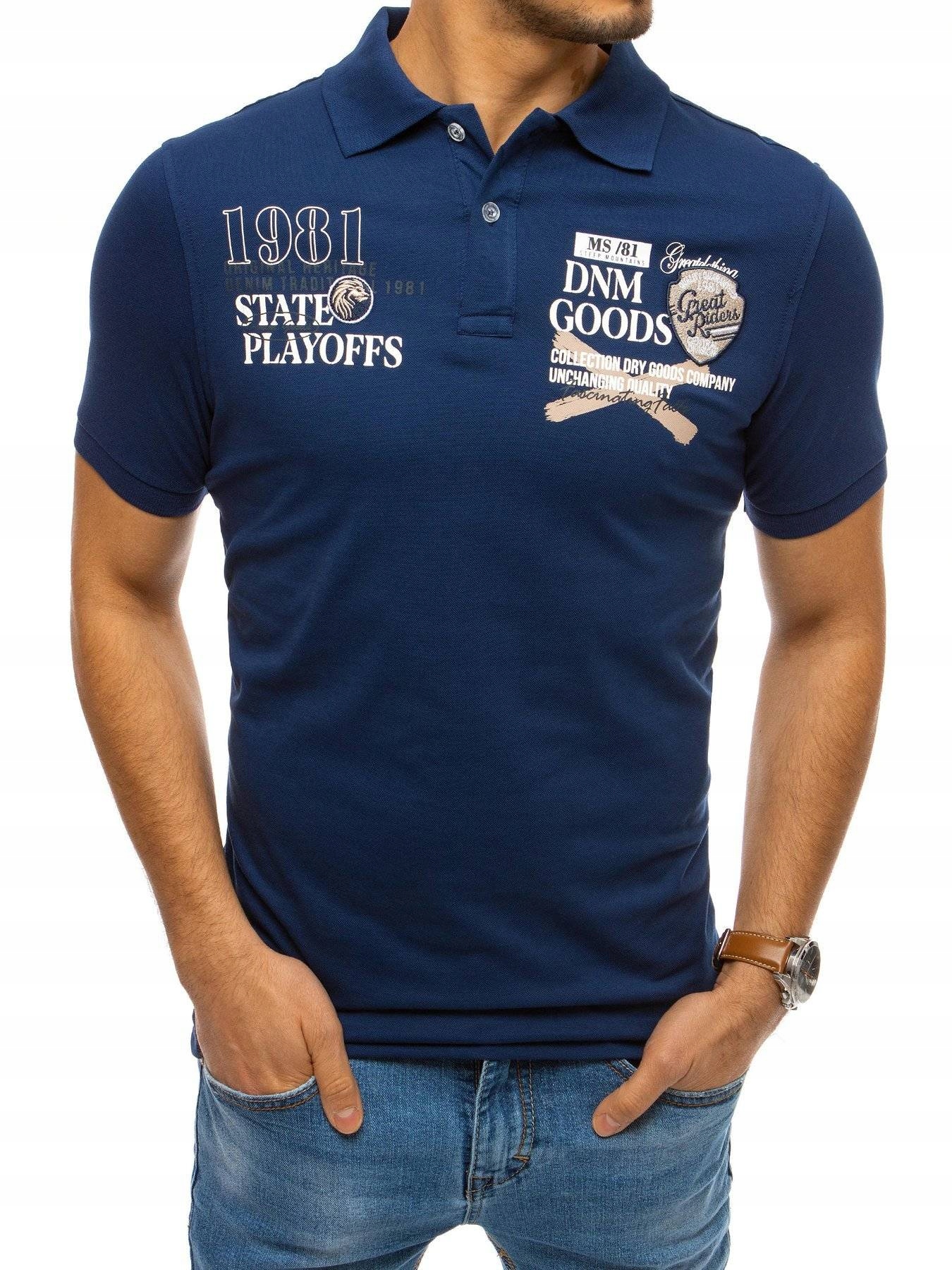 

Koszulka Polo Męska Z Nadrukiem px0387 - M