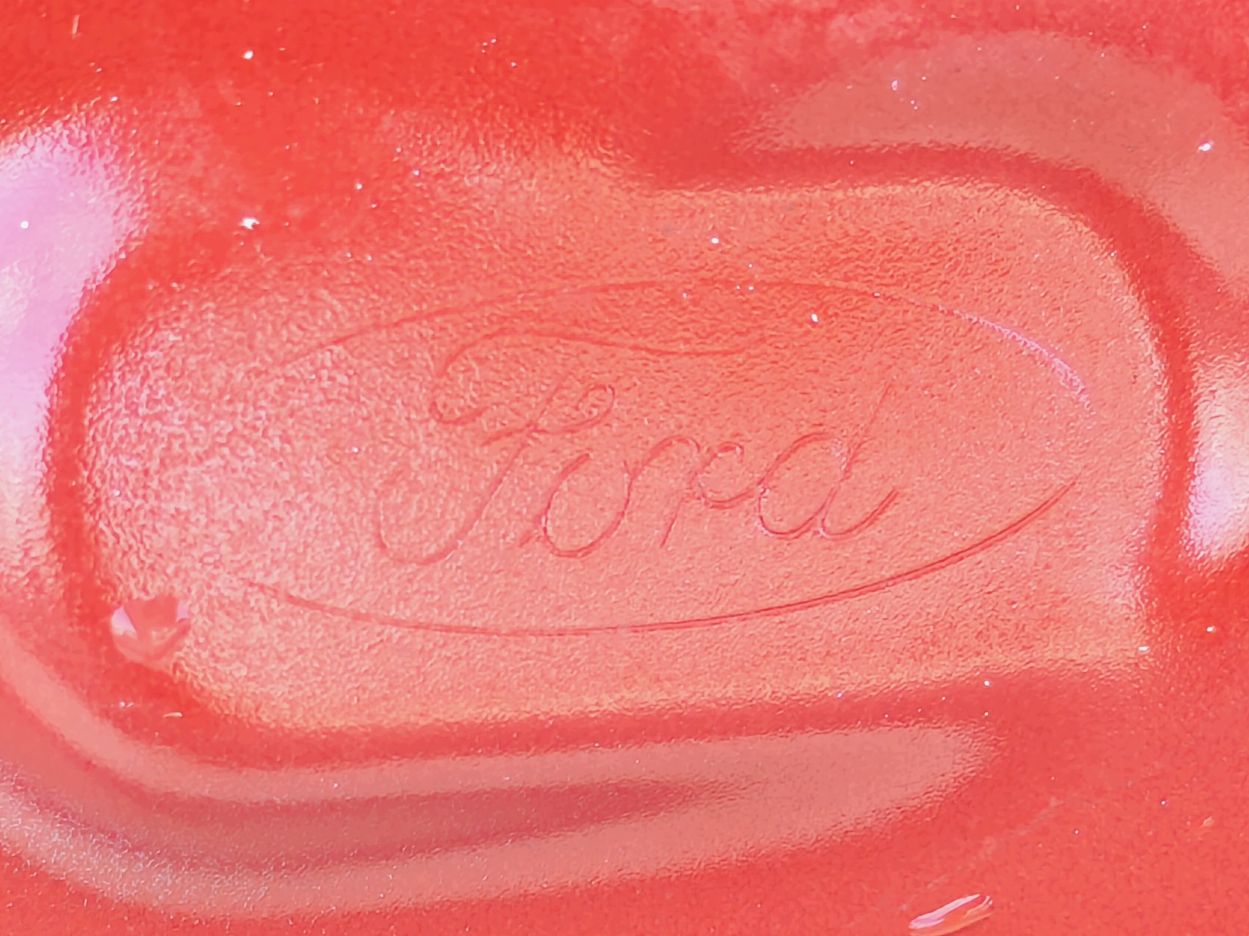 FORD FIESTA MK7 LIFT 2012-2017 bonnet front RED RACE original
