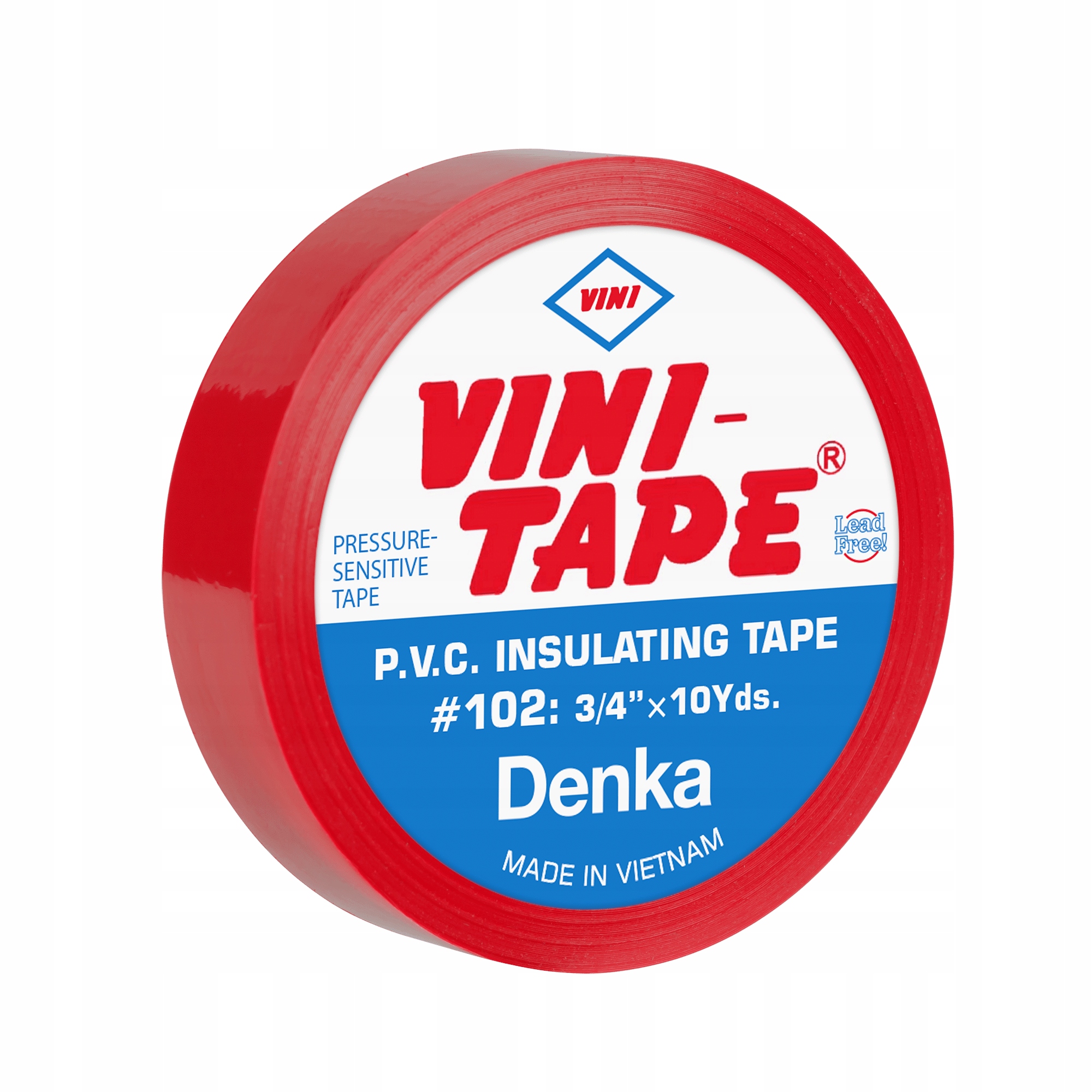 

Taśma Izolacyjna Pcv Vini Tape #102 19x10 czerwona