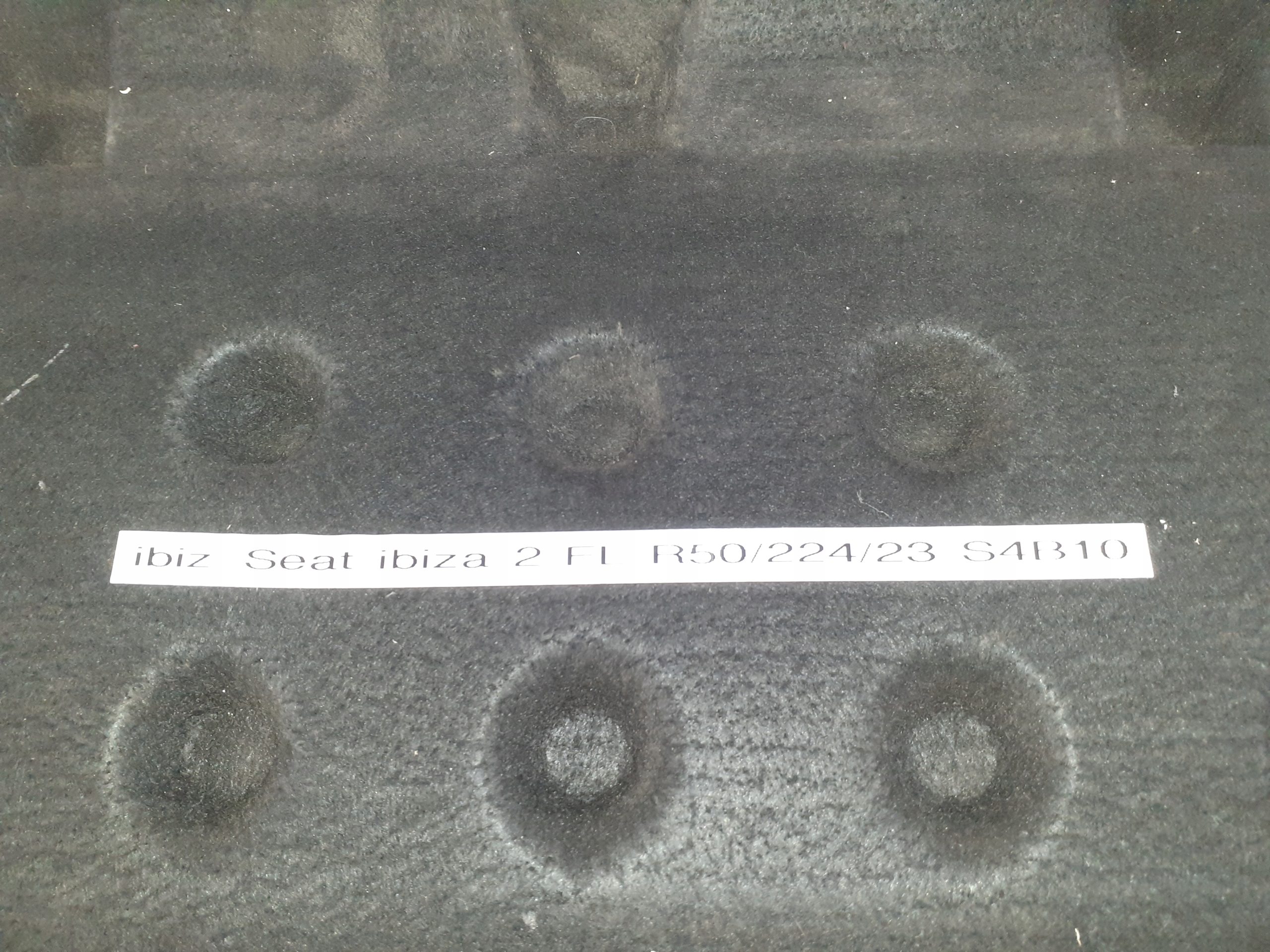 plato boot SEAT IBIZA II LIFT