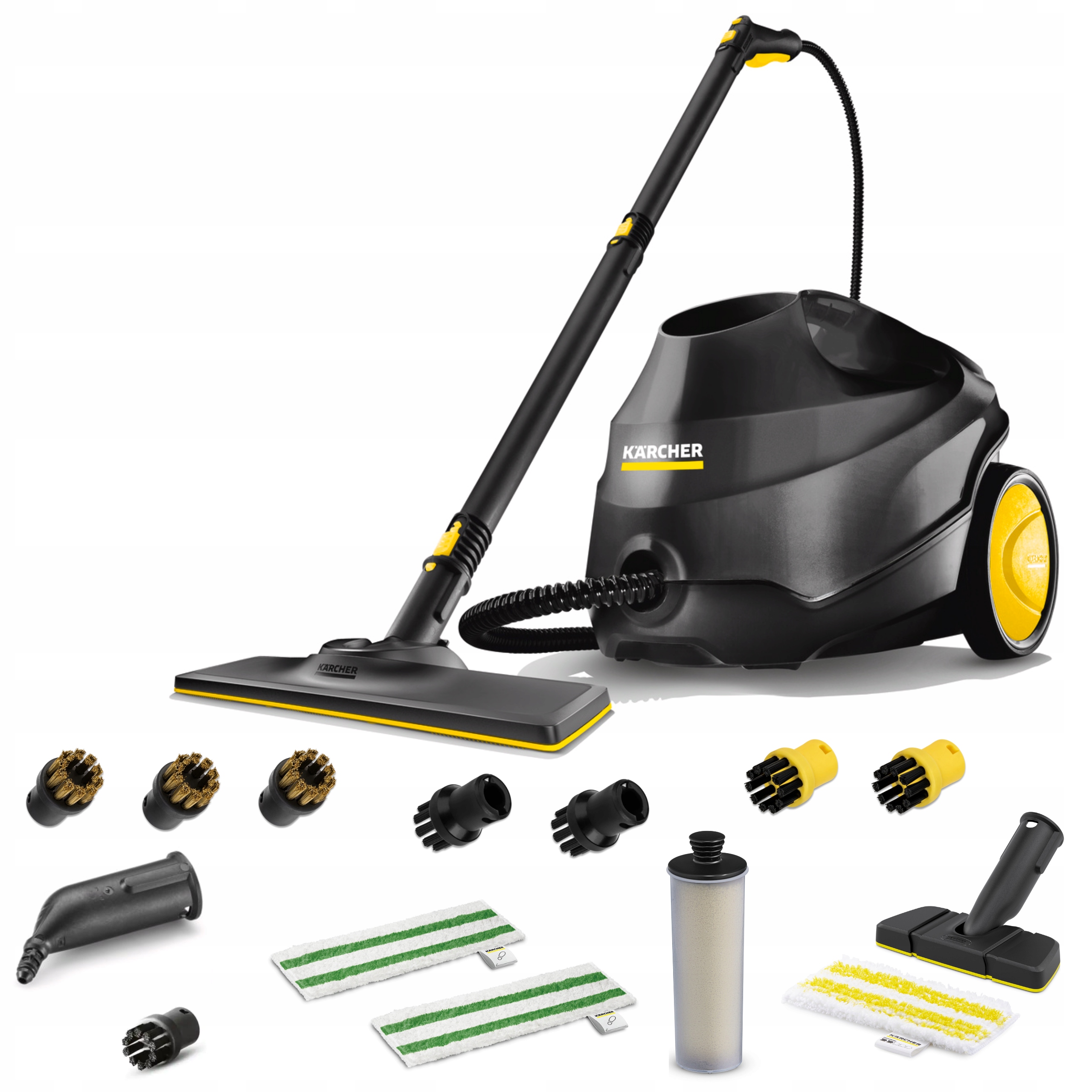 Mop Parowy Parownica Karcher Sc 3 EasyFix 1900 W Duży Zestaw Szczoteczek