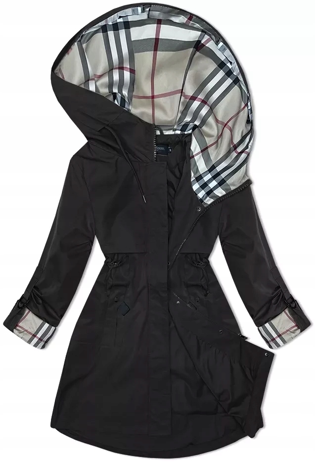 Tenká Parka BH-2401 Černá L (40)