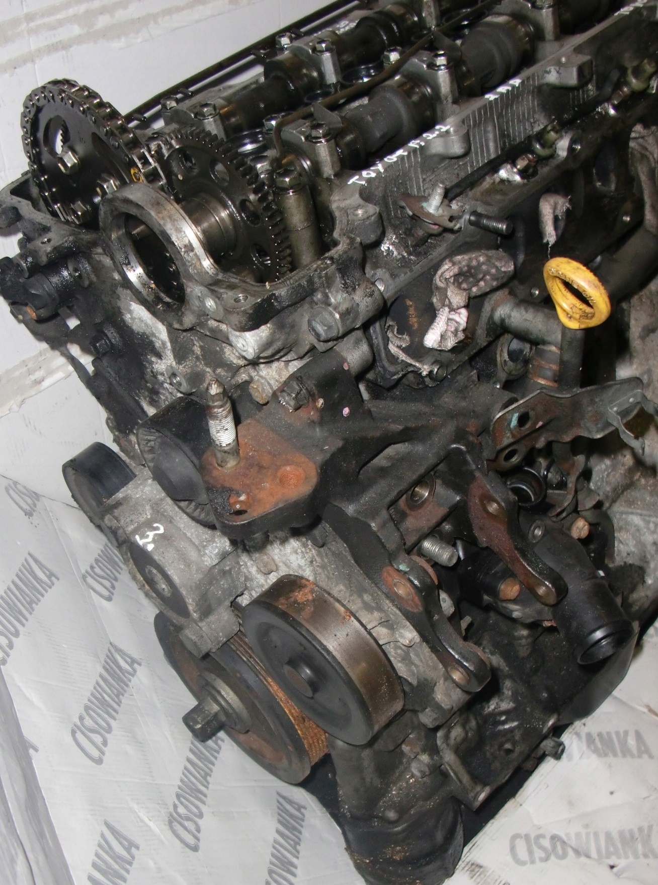 TOYOTA AVENSIS T27 AURIS VERSO 2.2 D4D D-CAT engine 2AD DPF 152 TYS KM