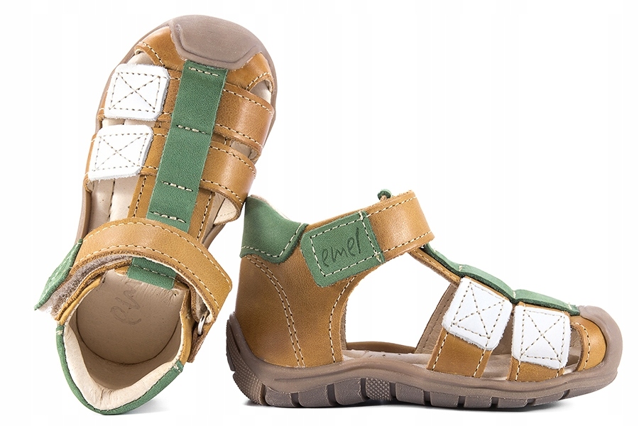 

Emel E2187-22 Sandałki Chłopięce Sandały 23 Camel