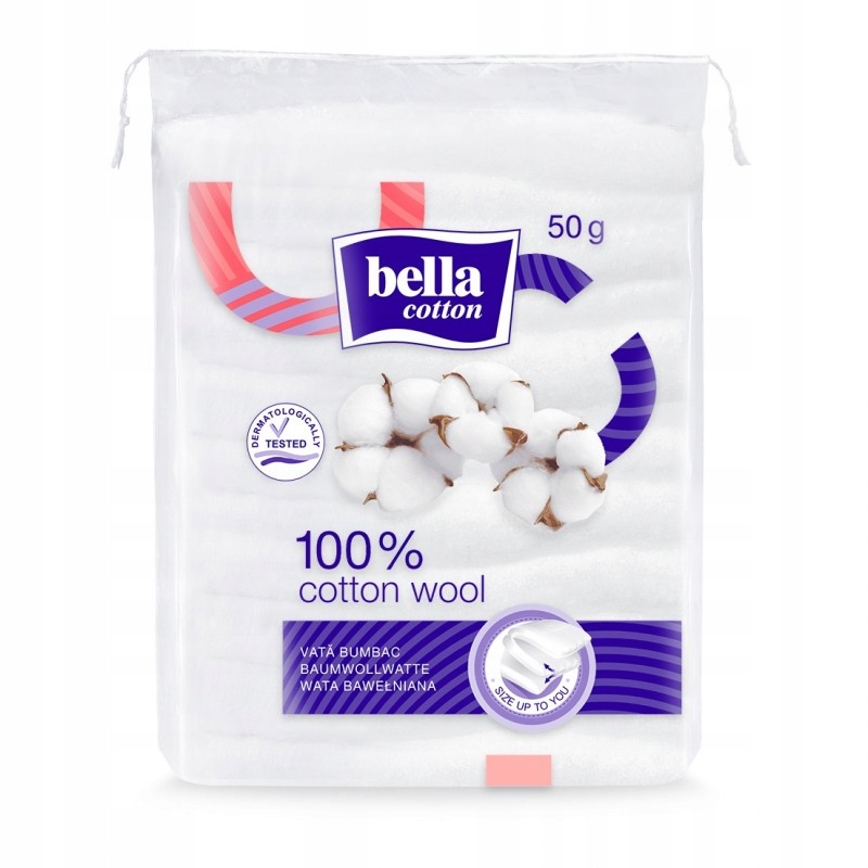 Bella Cotton wata bawełniana kosmetyczna 50 g