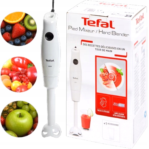 Ruční Mixér Tefal S Hrnkem Na Odměřování, Nádobou 800 ML, 350 W