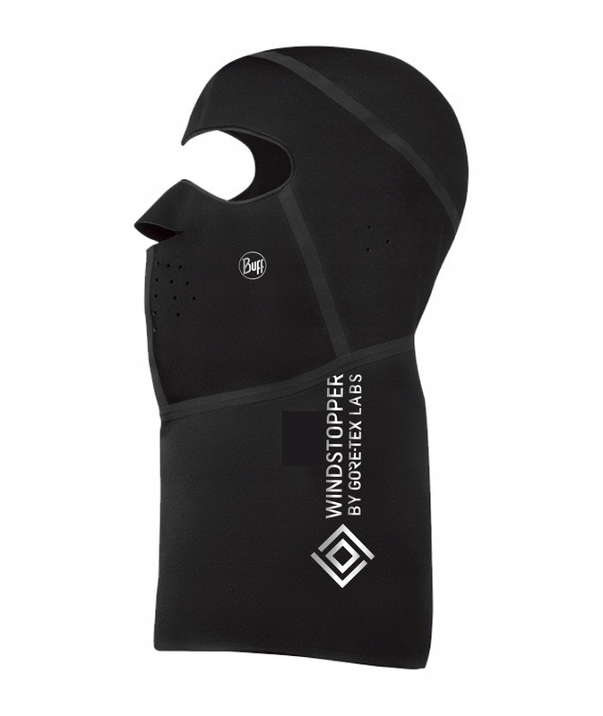 Kominiarka Buff Balaclava Cross Tech Solid Black S-M Marka Buff