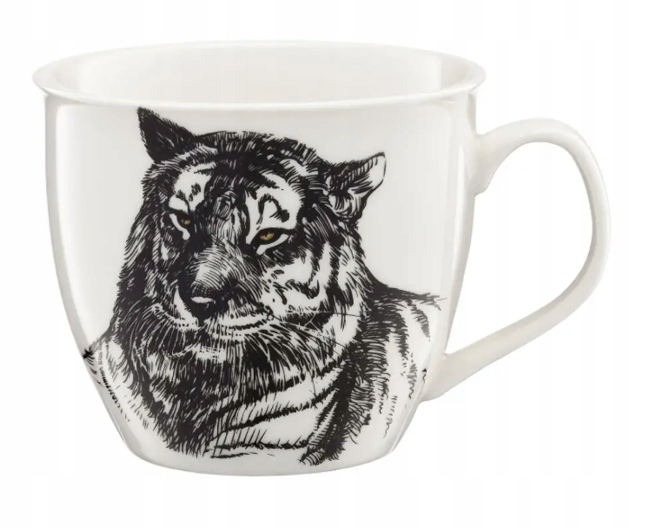 

Ambition Duży Kubek Porcelanowy Wild Tiger 550ML