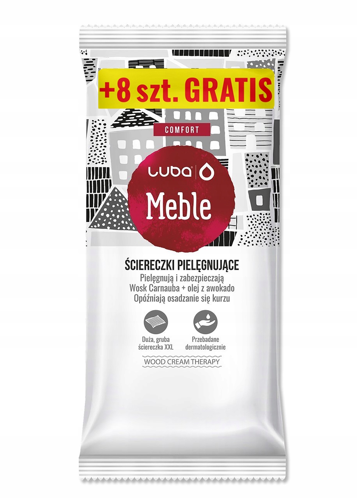 COMFORT ściereczki do Mebli 32+8 szt Gratis Luba