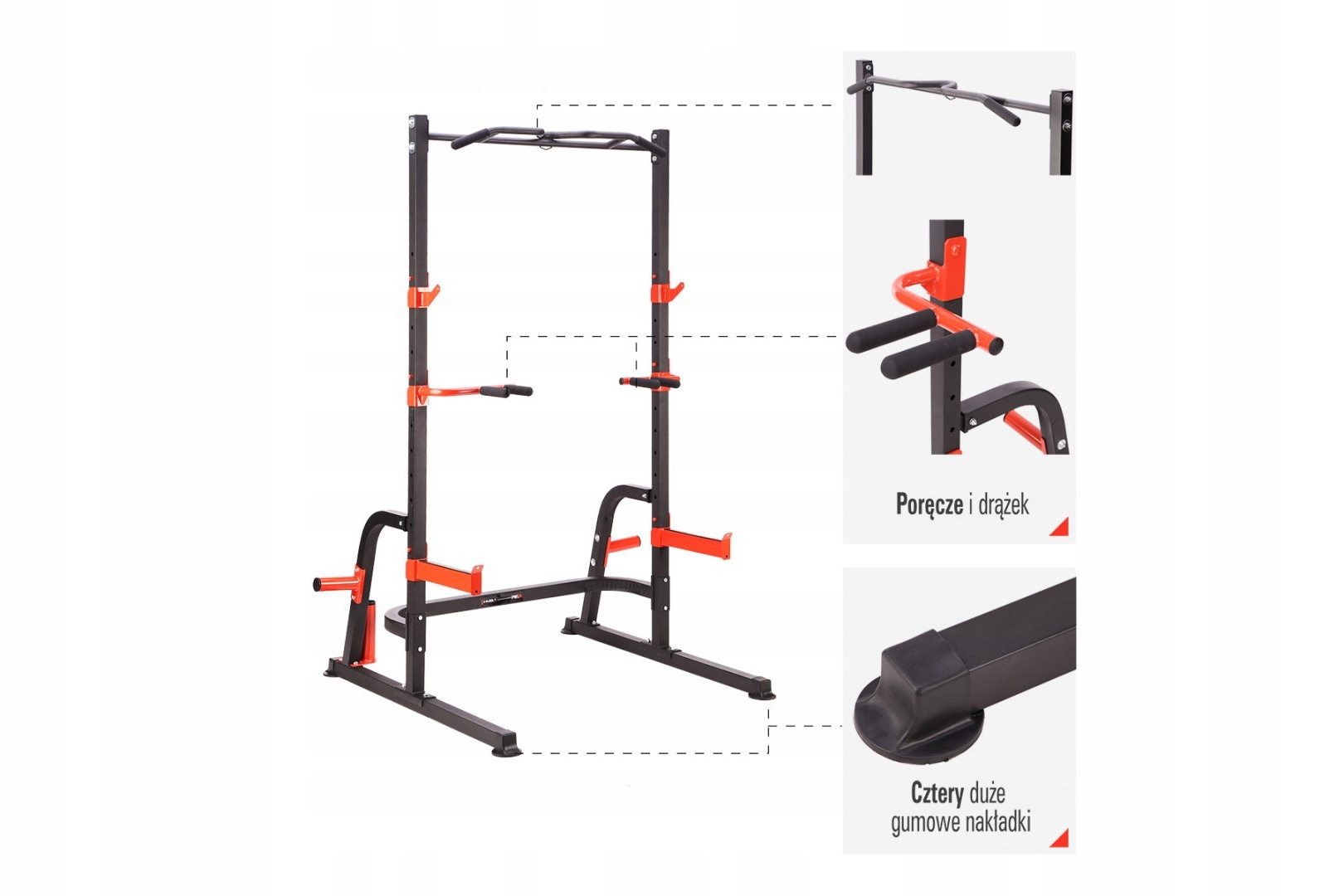 STOJAK NA SZTANGĘ PWS08 /HMS Marka HMS