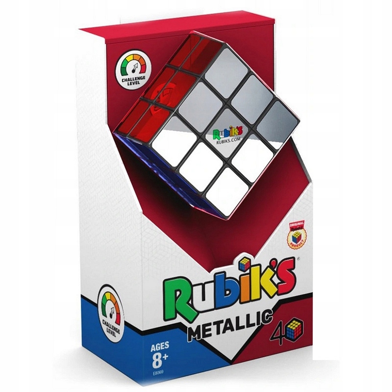 

Kostka Rubika 3X3 Metalik Gra Logiczna Łamigłówka