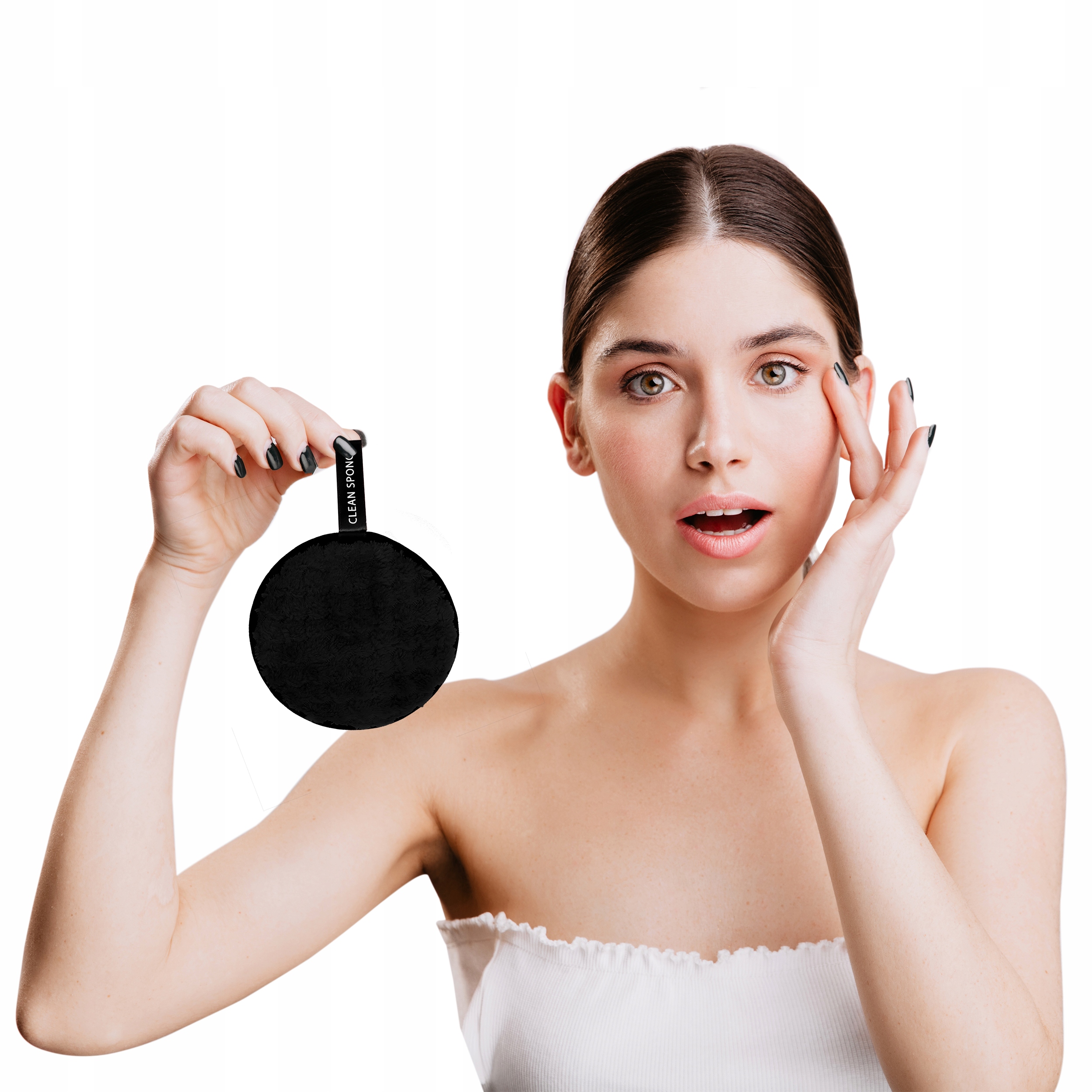 WIELORAZOWA MYJKA GĄBKA DO MYCIA DEMAKIJAŻU TWARZY Marka inna marka