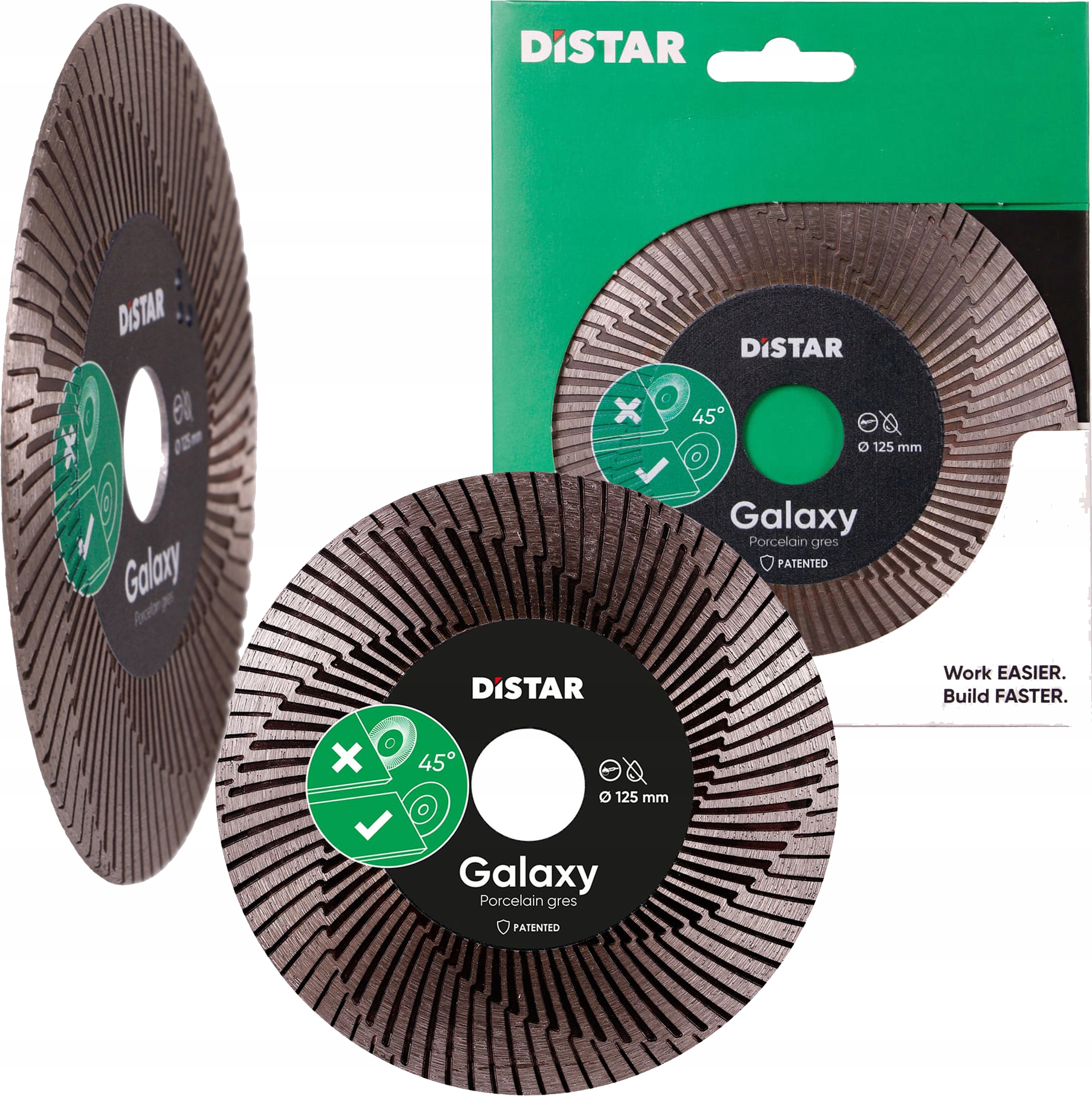 Diamantový řezací kotouč Distar pro Galaxy 125x30x22,23