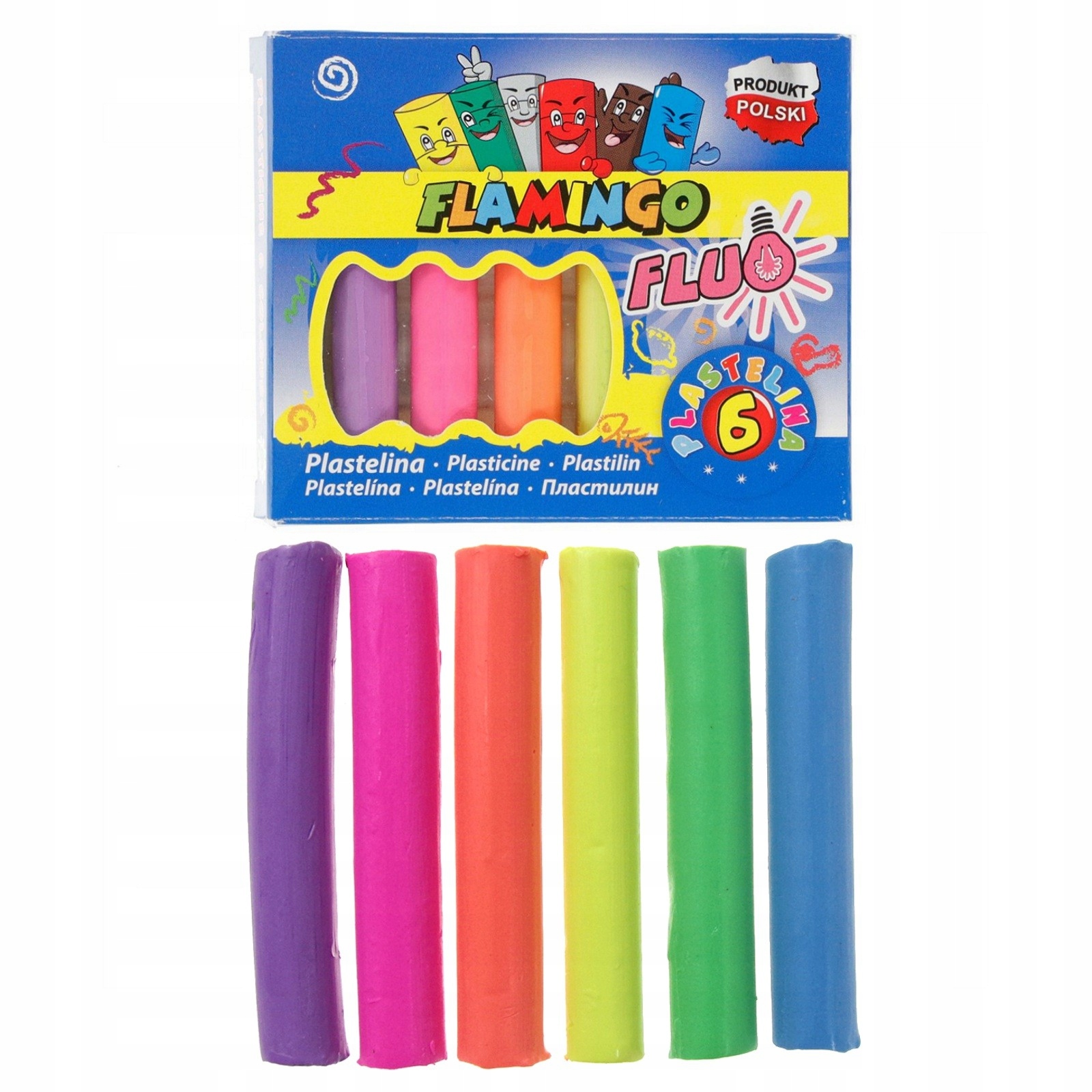 

Plastelina Fluo Flamingo 454436
