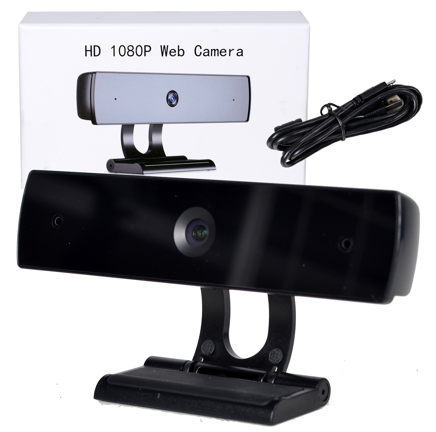 BASS KAMERA INTERNETOWA HD PRO Z MIKROFONEM 1080P