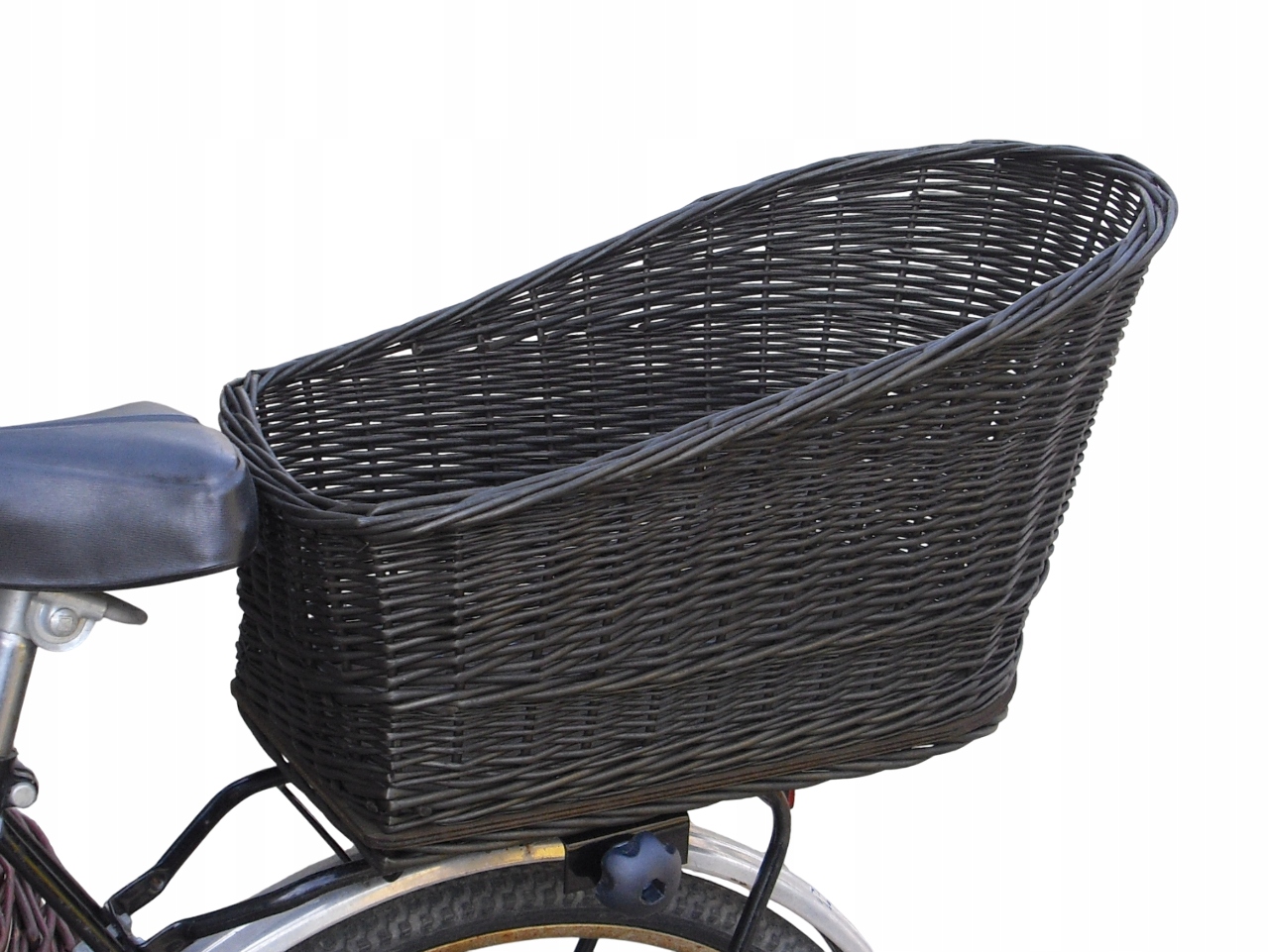 Transporter wiklinowy na rower kosz na Bagażnik