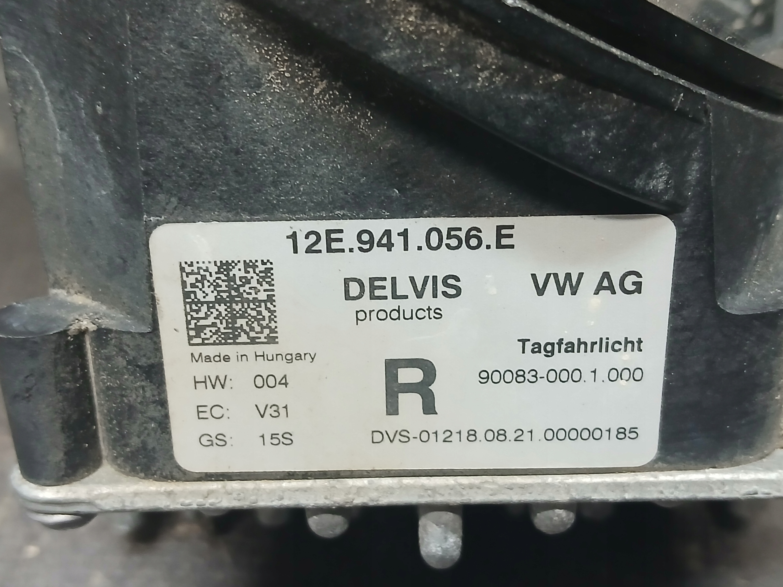 Nebelscheinwerfer rechts VW E-UP E UP LIFT LED 12E941056E