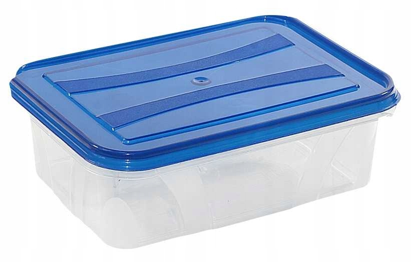 ÉTELTÁROLÓ DOBOZ TÁROLÓ FEDÉLLEL MŰANYAG 1,2L