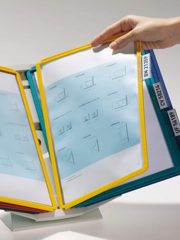 PANELE PREZENTACYJNE 10 x A4 ŚCIENNE / STOŁOWE Durable Vario Pro x 2 Marka Durable