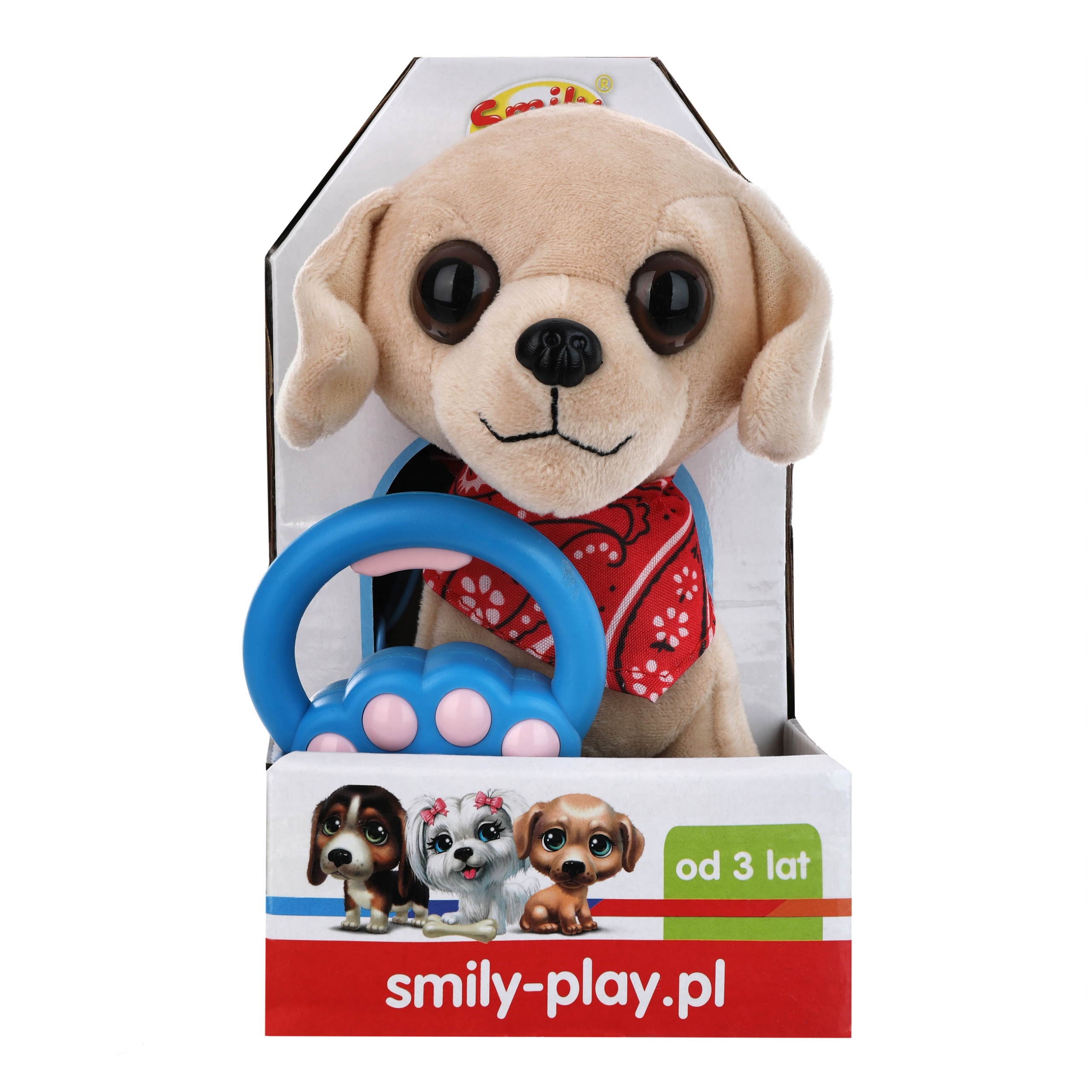 

Smily Play Pies piesek chodzący na smyczy szczeka