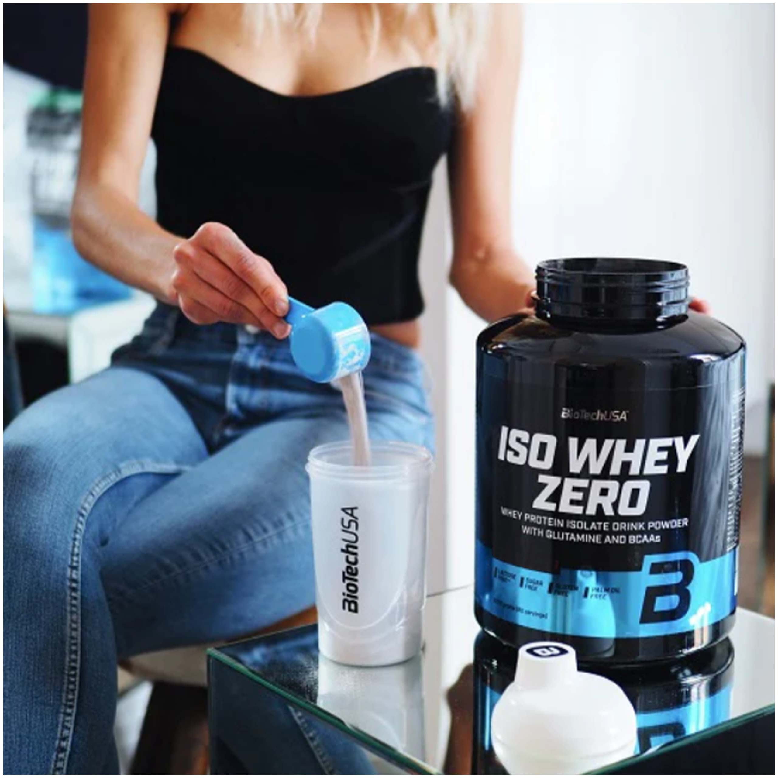BIAŁKO IZOLAT ISO WHEY ZERO GLUTENU ISOLATE DIETA — 11