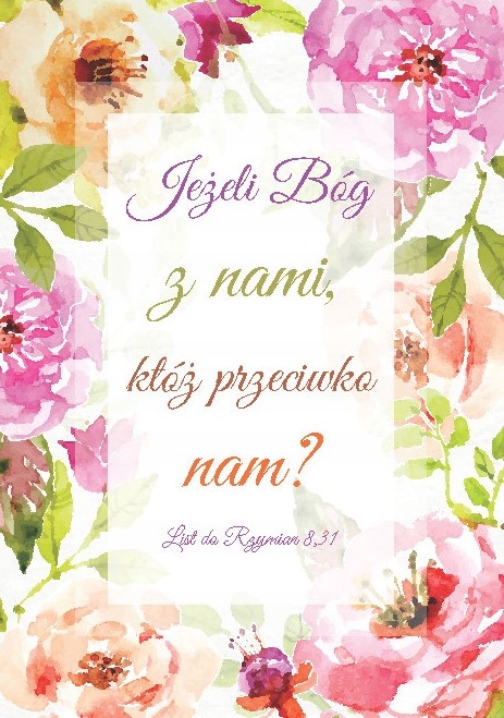 Magnes na lodówkę - Jeżeli Bóg z nami