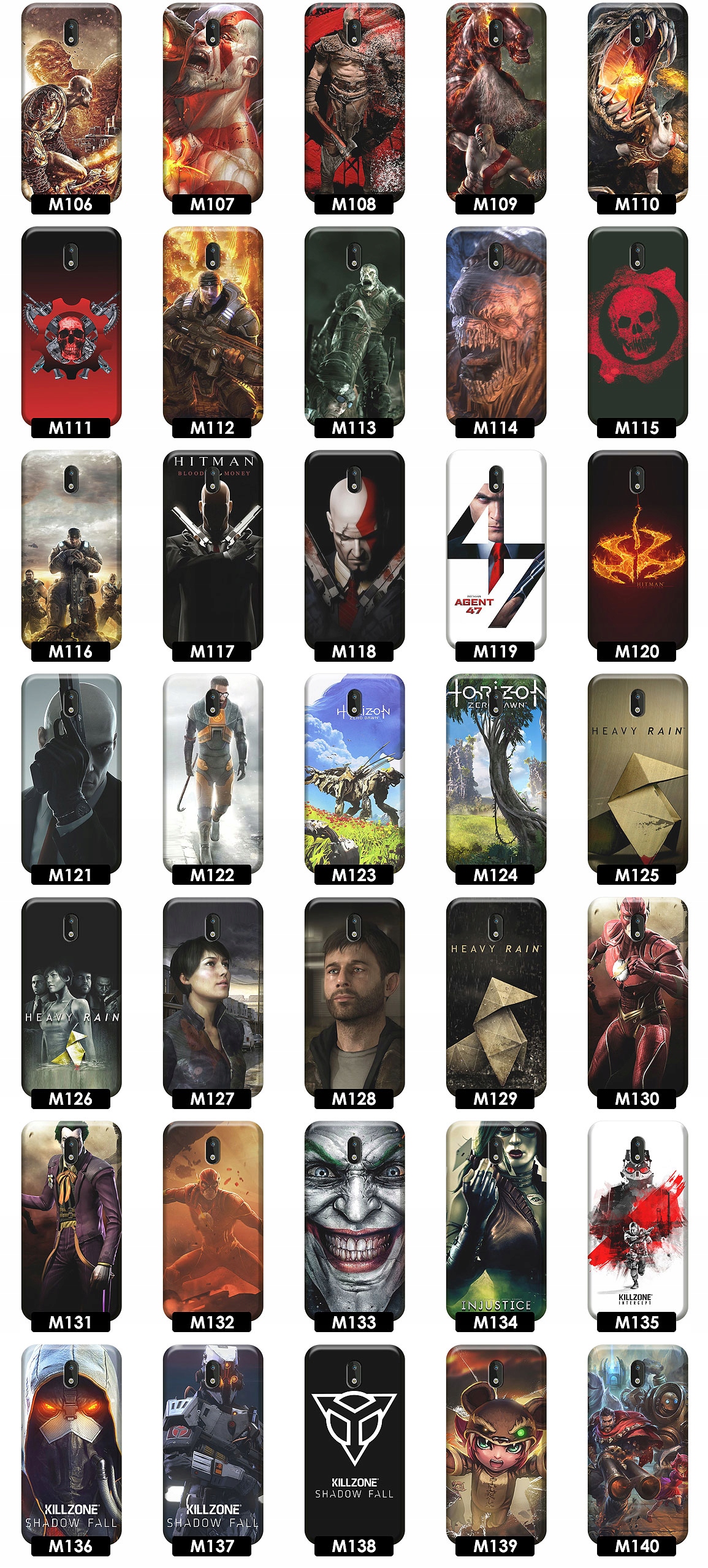 NAJŁADNIEJSZE ETUI CASE DO NOKIA 1.3 Typ plecki