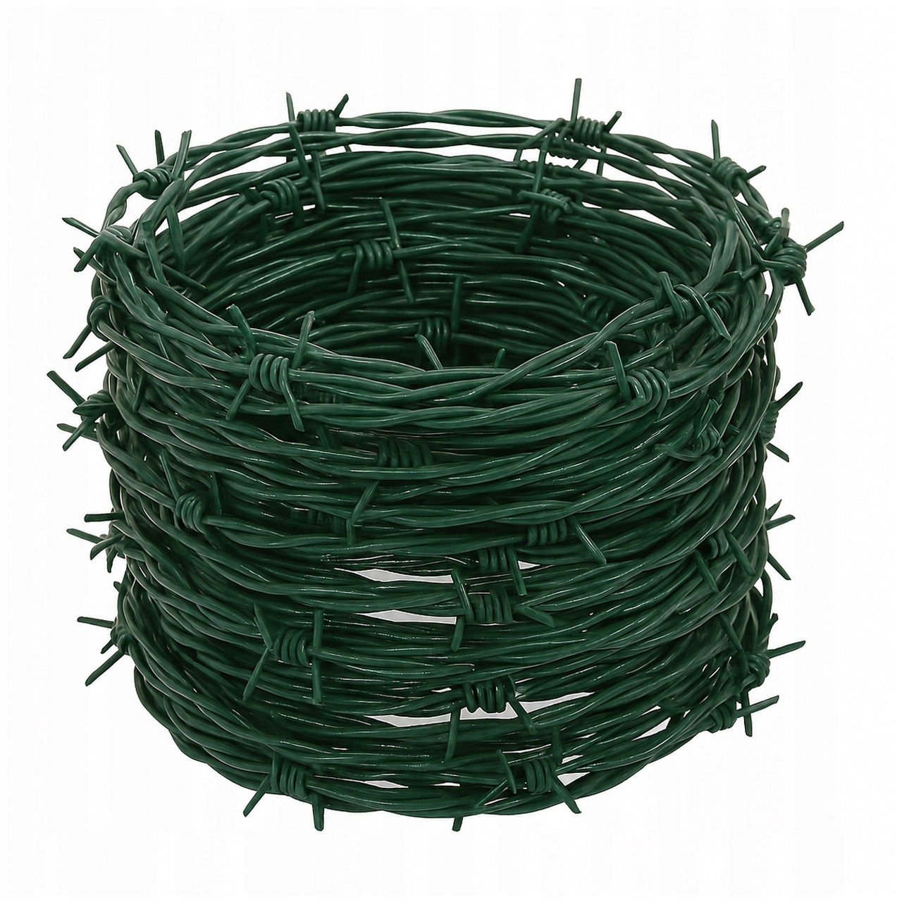 Ostnatý Drát Potažený Pvc, Zelený, 50 M 2.00 MM