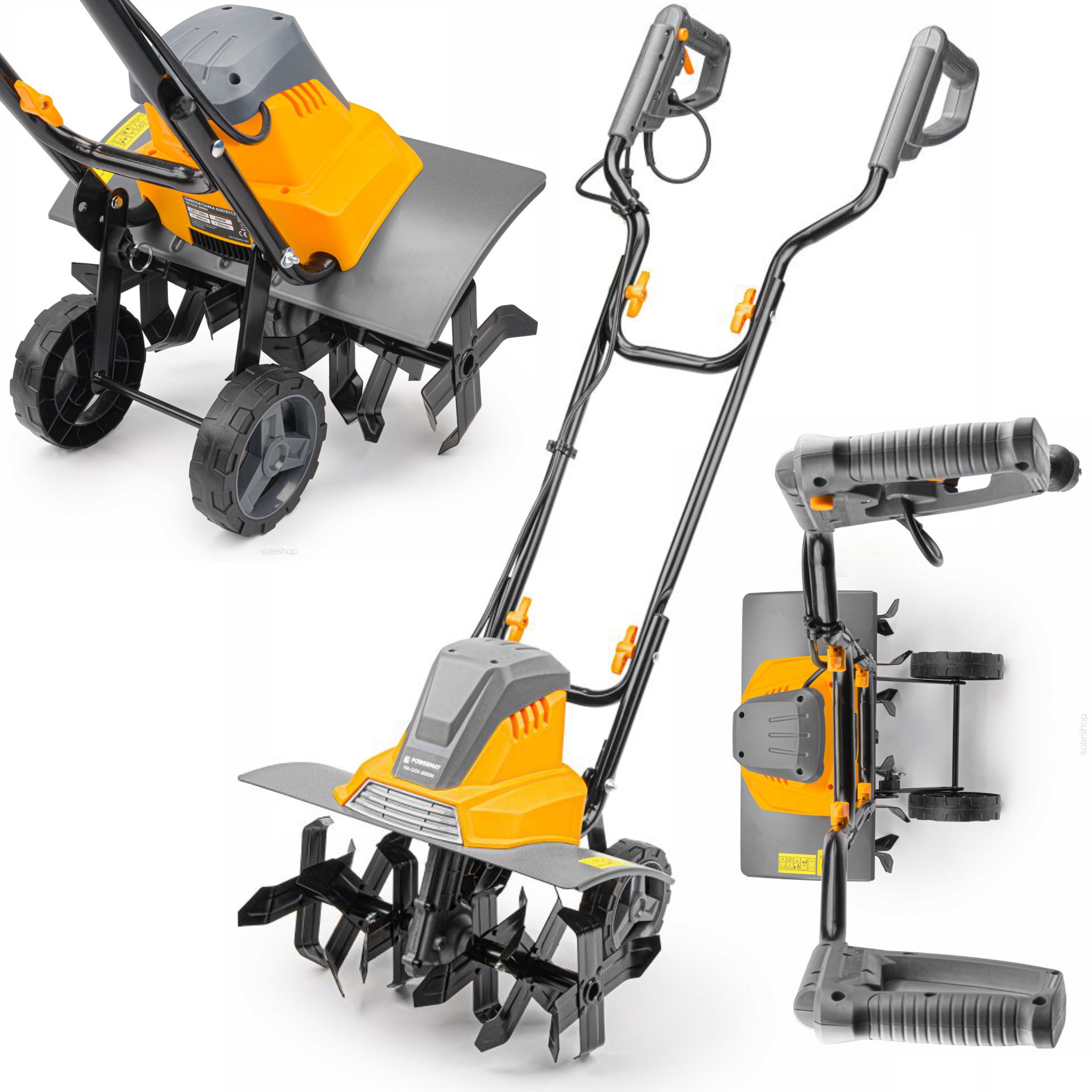 ЭЛЕКТРИЧЕСКИЙ КУЛЬТИВАТОР 450 ММ ПОЧВЕННЫЙ КУЛЬТИВАТОР 2000 ВТ РЕГУЛИРОВКА 450 мм