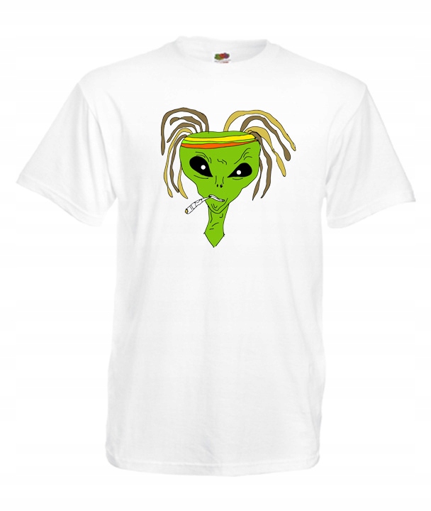 

XXL Koszulka Męska Alien Drug Dealer Śmieszne