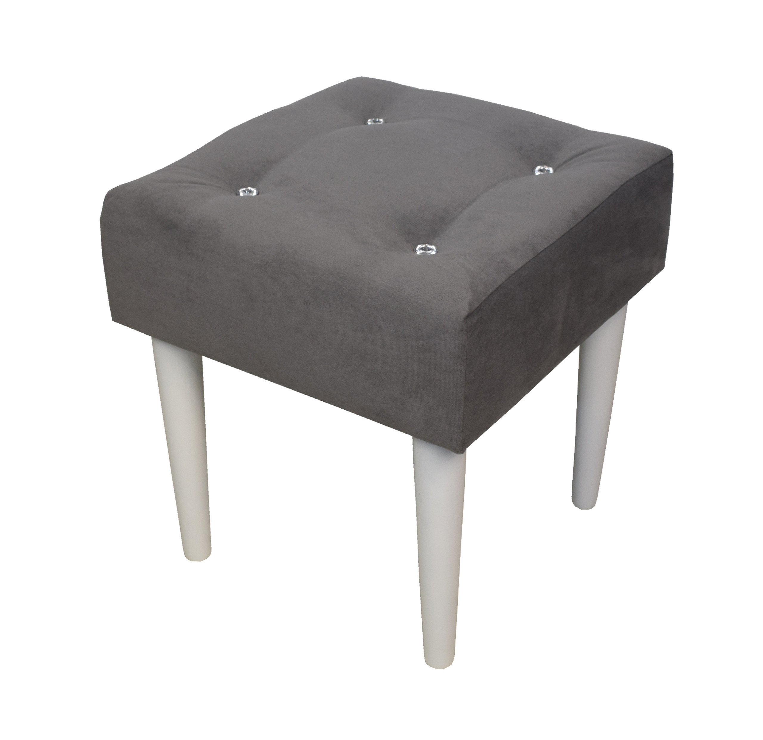 

Stołeczek Toaletka Stołek Pufka Pik Kryształ 40x40