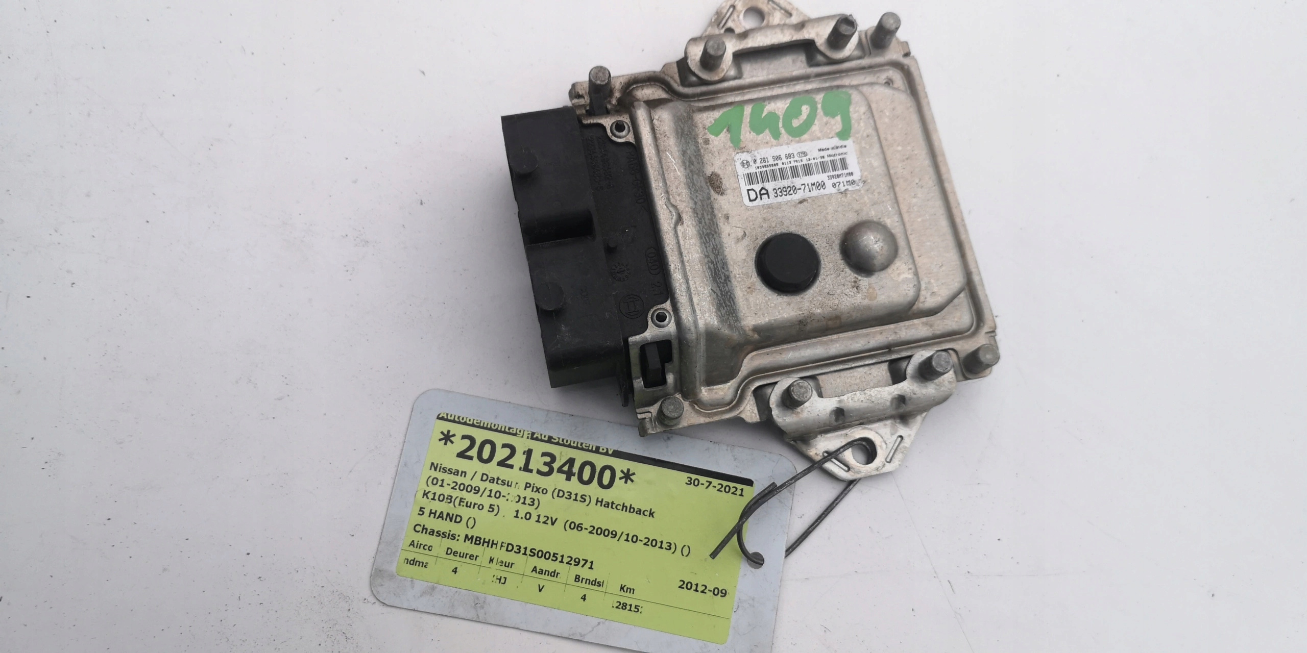 NISSAN PIXO 1.0B 0261S06683 33920-71M00 Computer E