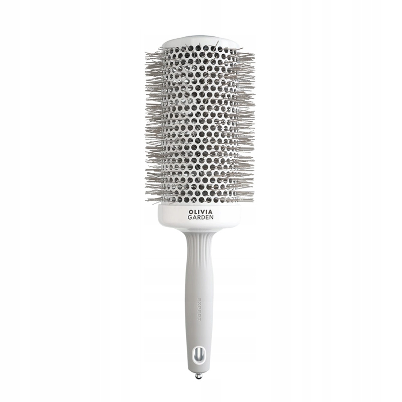 Olivia Garden Blowout Speed White&Grey 65 mm kartáč na modelování