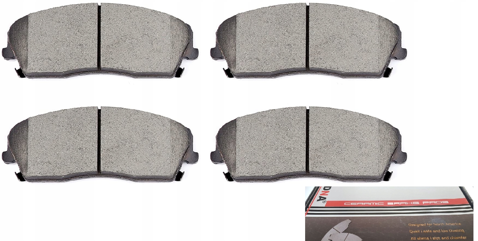 D1056 5142555 - Колодки 300C Magnum Charger Challenger 05-20 спереду