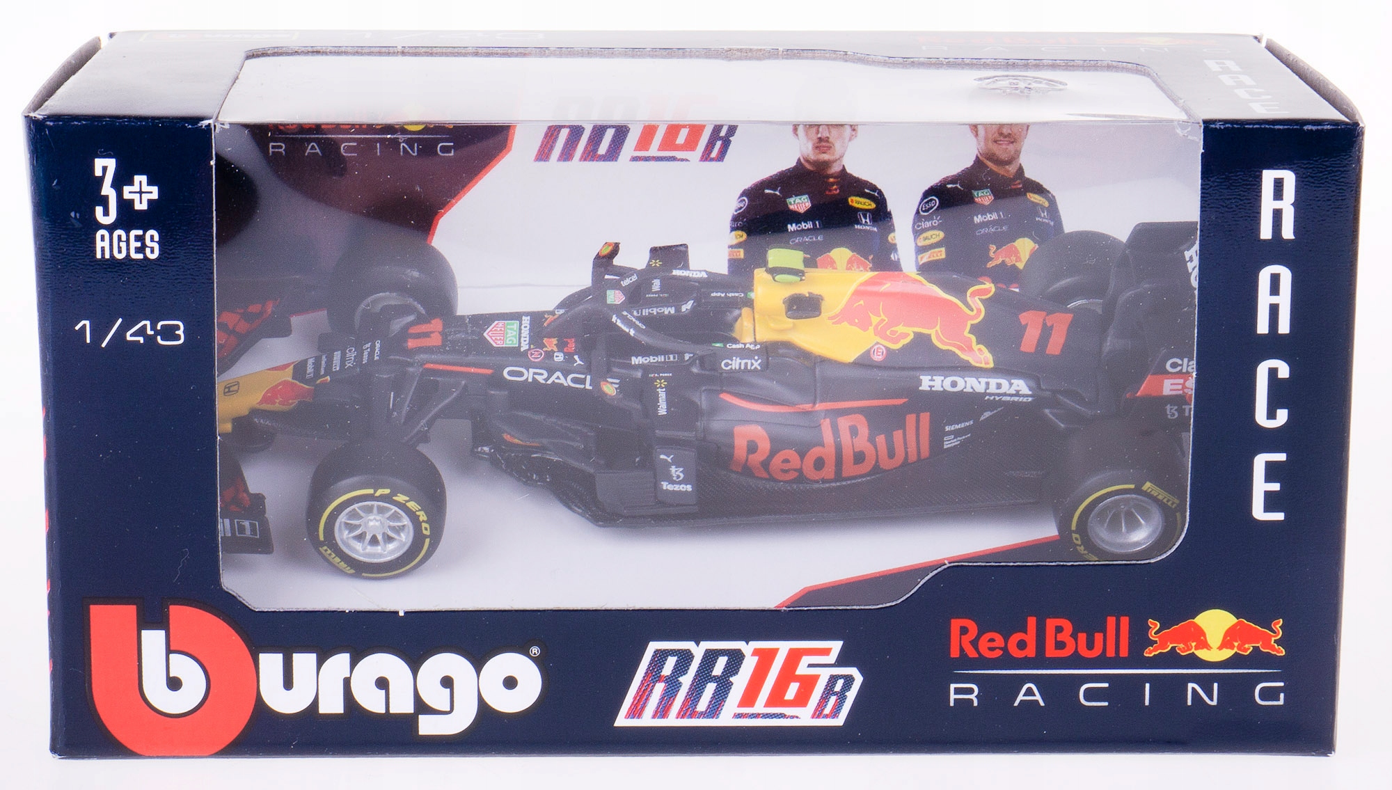 RED BULL GRAND PRIX RB16B BBURAGO 1:43 S.PEREZ #11 Kod producenta 38055