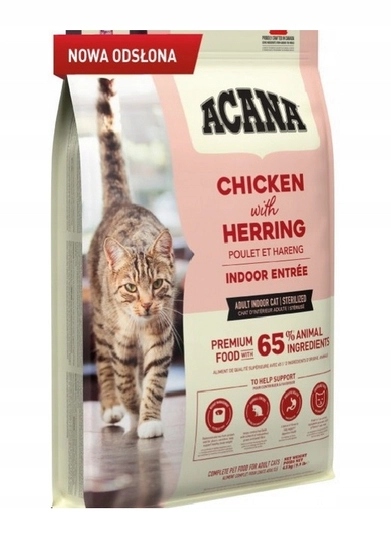 Acana sucha karma dla kotów, mix smaków dla kotów sterylizowanych, 4.5 kg