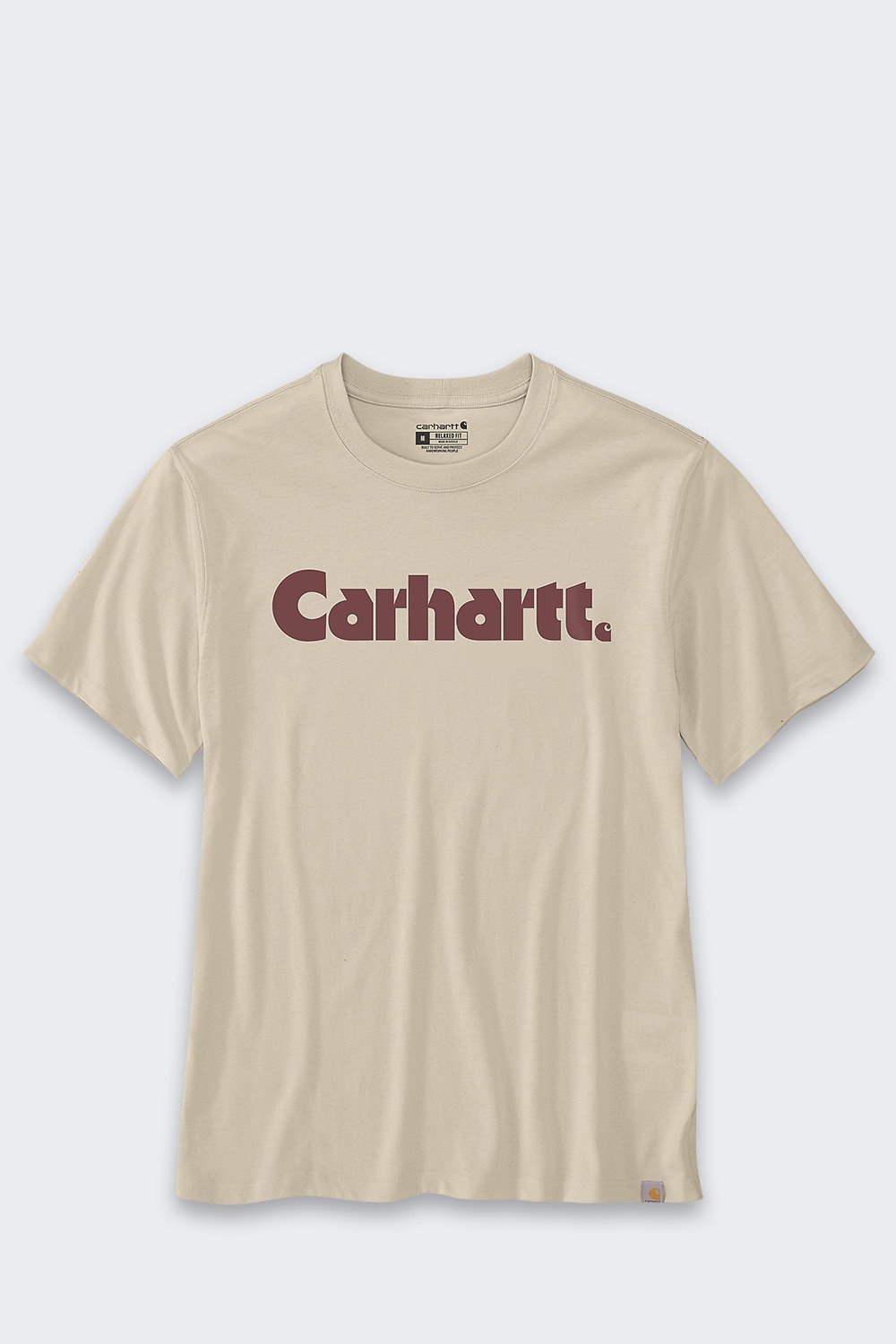 Tričko Carhartt Logo Graphic Oat Milk