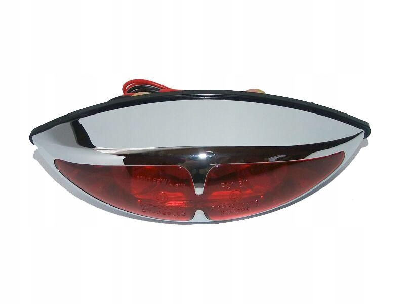 TYLNA LAMPA TYŁ UNIWERSALNA CHROM Z HOMOLOGACJĄ Producent Motolp